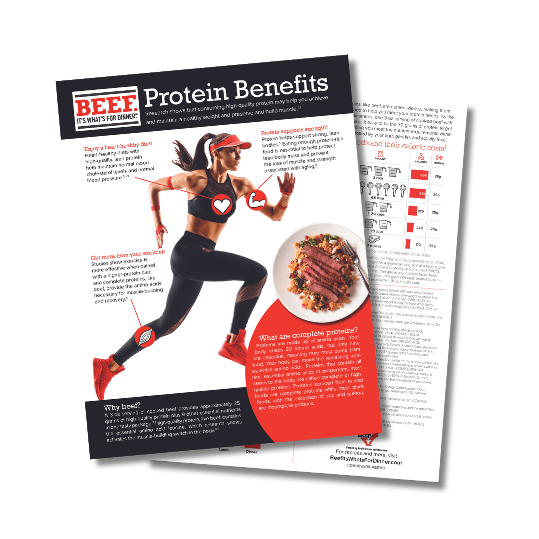 Beef’s Protein Benefits
