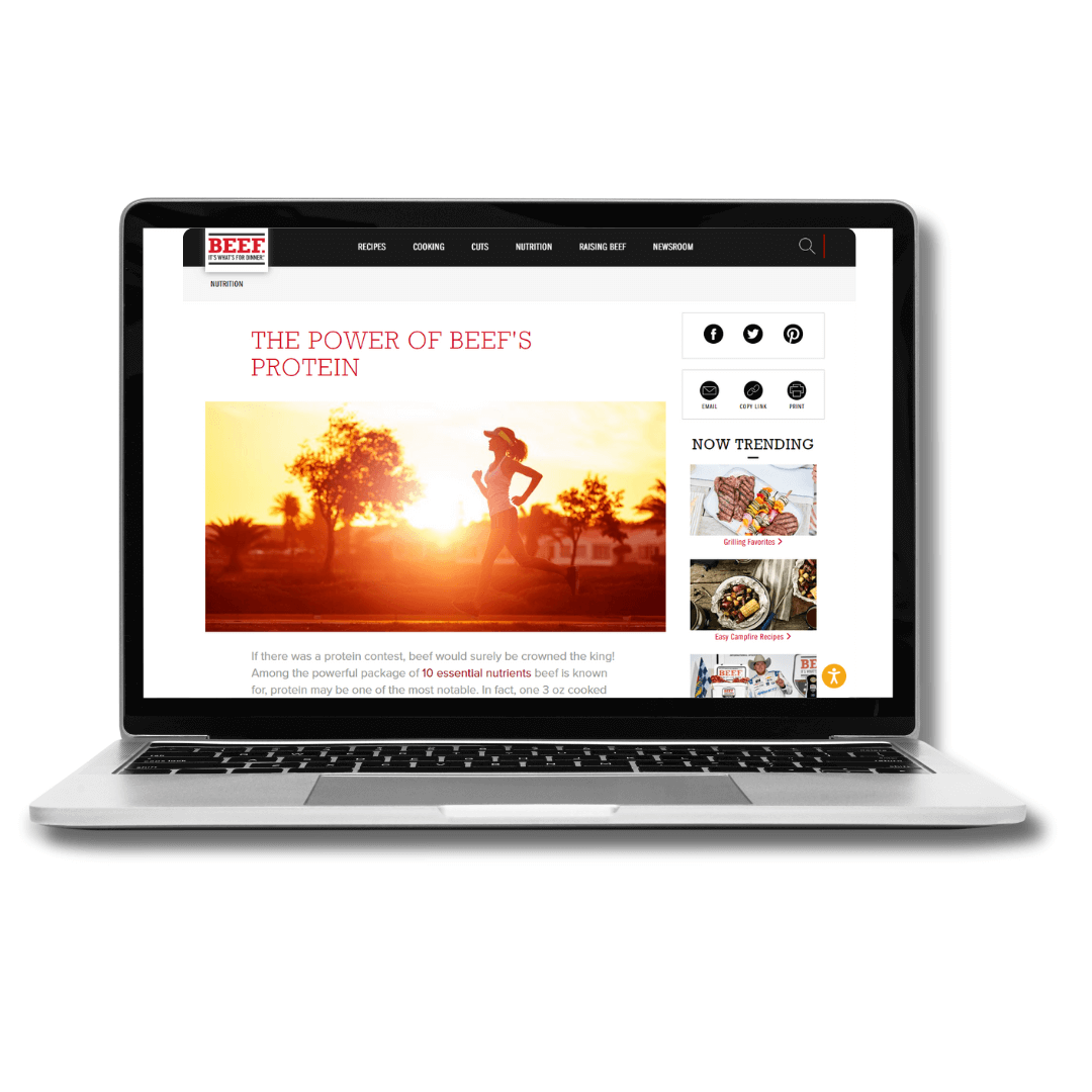 The Power of Beef’s Protein