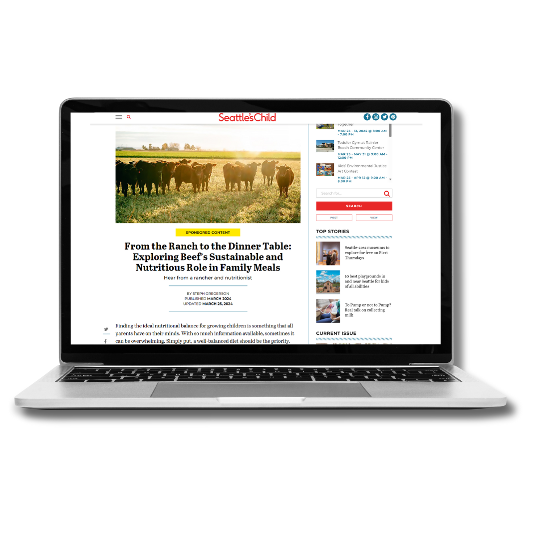 From the Ranch to the Dinner Table: Exploring Beef’s Sustainable and Nutritious Role in Family Meals