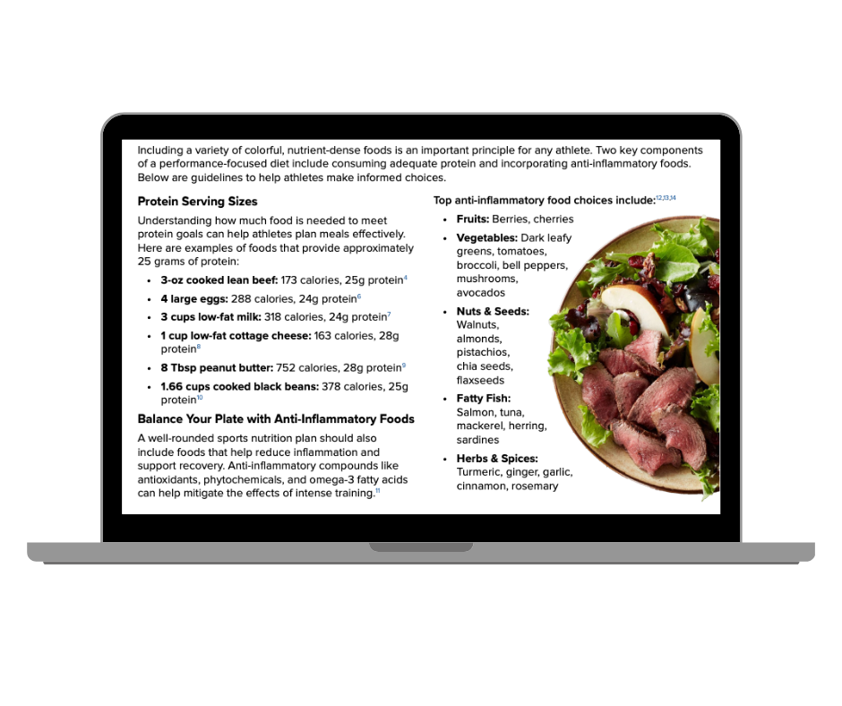 Back to School with Sports Nutrition Toolkit