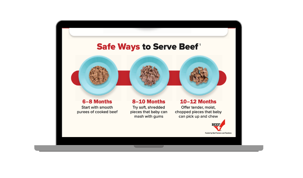 Beef as a First Food: Healthcare Professional Guide